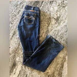 Cowgirl Tuff Dark Blue Boot Cut Jeans
